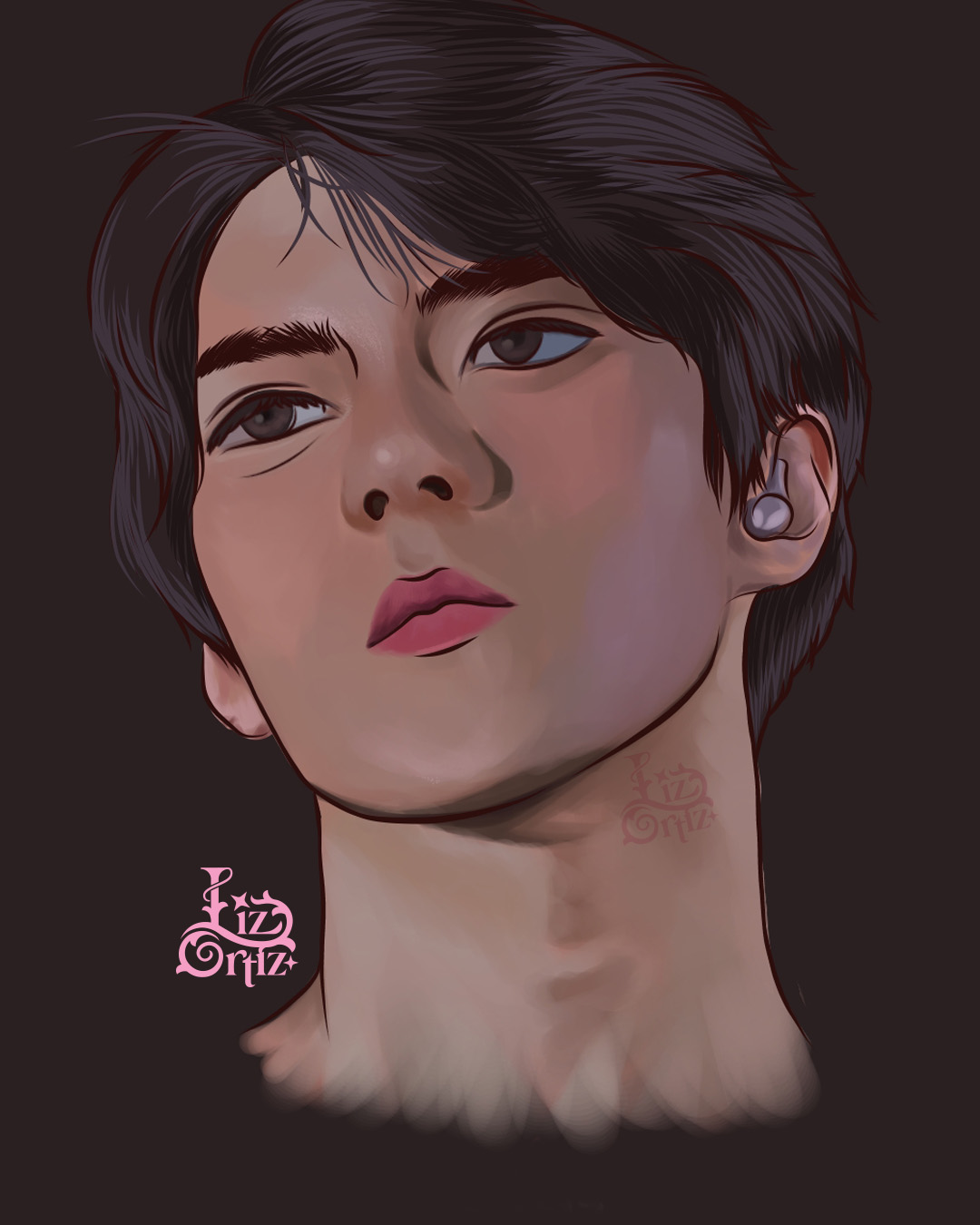 ilustracion sehun