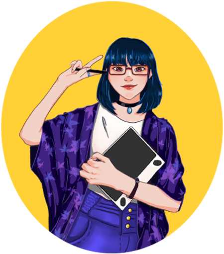 Ilustración de Liz